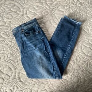 7 For All Mankind Skinny Ankle Jeans